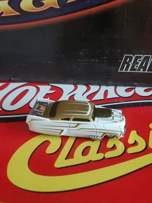 Hot Wheels 2013 Boulevard Boxed Set '49 Drag Merc White Real Riders Foto 1 de 4