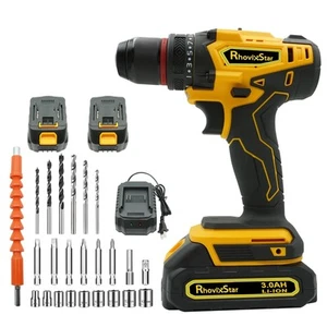 20V MAX Cordless Drill,Power Tool Combo Kit with 2 Batteries and Charger,23pc... - Picture 1 of 6