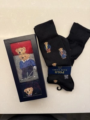 Calcetines Ralph Lauren Polo Bear para hombre  Foto 1 de 4