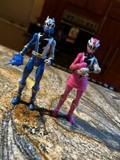 Power Rangers Dino Fury 6-Inch Figures Lot Of 2 - Pink & Blue