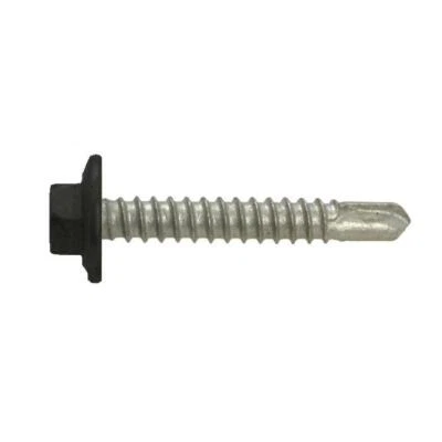 12g (5.50mm) x 20mm Night Sky Hex Flange Metal Self Drilling Screw Painted - image 1 of 4