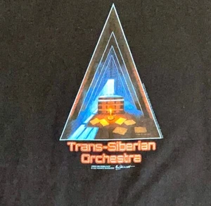 Trans Siberian Orchestra T Shirt TSO T Shirt Mens Medium Concert T Shirt - Picture 1 of 3