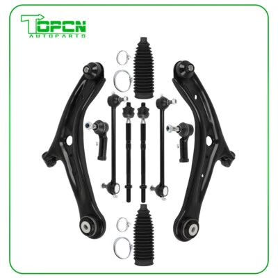 Front Lower Control Arm Ball Joints Sway Bars Tie Rods For 2011-2018 Ford Fiesta Foto 1 de 4