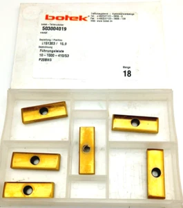 BOTEK DRILL INSERT 503004019 10-1000-410/53 P20BXG 6 pcs. - Picture 1 of 1