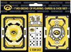 Iowa Hawkeyes 2 Pack Playing Cards and Dice Set [NEW] NCAA Game Poker Euchre