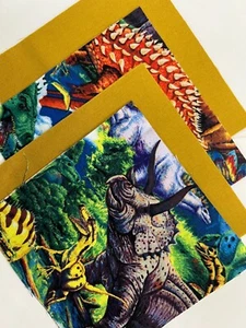 32 5" Quilting Fabric Squares Quilting Charm Pack Pre Cut Dinosaur - Picture 1 of 1