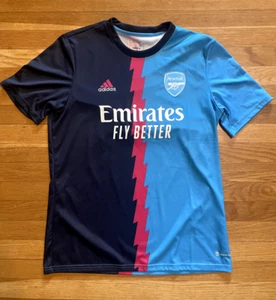 Adidas Arsenal 2022 Pre Match Soccer Jersey Mens Training Football Shirt - Picture 1 of 6