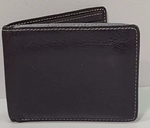 Timberland Hombres Wellington Marrón Cuero Genuino Doble Cartera 3.5" x 4.5" - Imagen 1 de 20