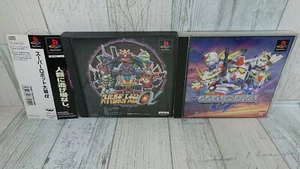 PS1 2pcs set Super Robot Wars α & SD Gundam G Generation Set Japan Version USED - Picture 1 of 12