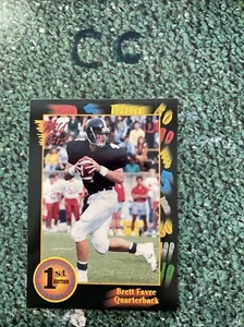 1991 BRETT FAVRE Wild Card Football ROOKIE Card #119 RC 1st Edition HOF - Picture 1 of 4