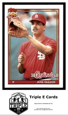 1991 Topps #711 Jose DeLeon St. Louis Cardinals ~A5H