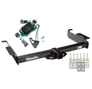 Trailer Tow Hitch For 00-02 Chevy Express GMC Savana 1500 2500 3500 w/Wiring Kit - Picture 1 of 6