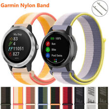 For Garmin vivoactive 3 /Vivomove HR /Forerunner 645 Band Strap Nylon Loop