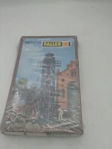 FALLER B-138 HO SCALE STEAM LOCOMOTIVE WATER FILLING TOWER MODEL KIT - Picture 1 of 7