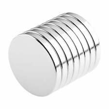 1 x 1/8 Inch Strong Neodymium Rare Earth Disc Magnets N52 (8 Pack)