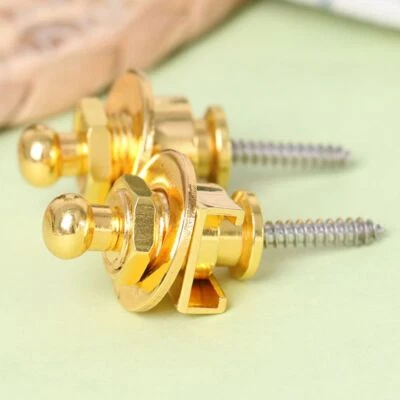 Schaller Straplocks alça de guitarra travas alça de guitarra botão bloqueio blocos de cinto baixo - Imagem 1 de 4