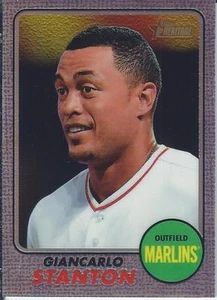 Giancarlo Stanton 2017 Topps Heritage Hot Box Purple Refractor - Picture 1 of 1