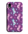 Cartoon Seahorse Phone Case Cover Seahorses Fat Sea Horse Horses Purple F991