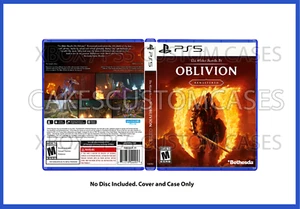 REPUESTO FUNDA CUSTOM - SIN DISCO - Elder Scrolls IV 4 Oblivion Remastered PS5 - Imagen 1 de 2