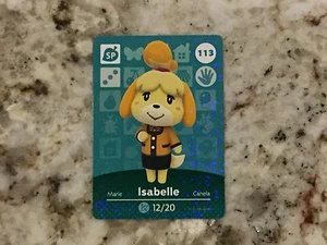ISABELLE #113 Animal Crossing Amiibo Authentic Nintendo Mint Card From Series 2 - Picture 1 of 2