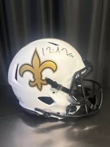 Saints Michael Thomas Signed Authentic Lunar Full-Size Helmet Beckett COA - Picture 1 of 2
