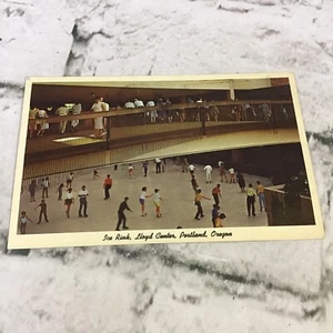 Vintage Postcard Lloyd Center Ice Skating Rink Portland Oregon Posted W/ Message - Picture 1 of 3