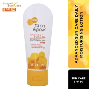 Revlon Touch and Glow Advanced Sun Care Daily Moisturising Lotion Spf 30, 50 ml - Picture 1 of 4