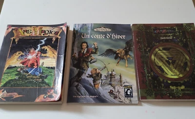 Lot JDR RPG JEU DE ROLE /  3rd 4th ARS MAGICA Un conte d'hiver - Photo 1/4