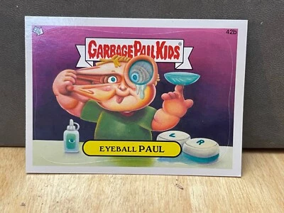 Garbage Pail Kids 2012 EYEBALL PAUL 42b BNS1 GPK Card - Image 1 of 2