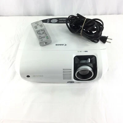 Proyector de sala de conferencias Canon LV-8300 WXGA con control remoto probado funcionando Foto 1 de 4