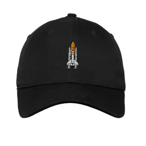Twill Cotton Soft Women Baseball Cap Space Shuttle A Embroidery Dad Hats for Men - Picture 1 of 55