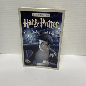 Harry Potter by JK Rowling #5 in Spanish Y La Orden Del Fenix Paperback Book - Imagen 1 de 9