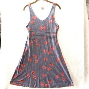 Horny Toad Women S Small Rosemarie Dress Floral Dolphin River Conversion Strap - Picture 1 of 11