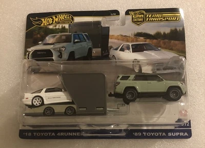 Hot Wheels Team Transport 18 Toyota 4Runner & 89 Toyota Supra NEU&OVP - Bild 1 von 4