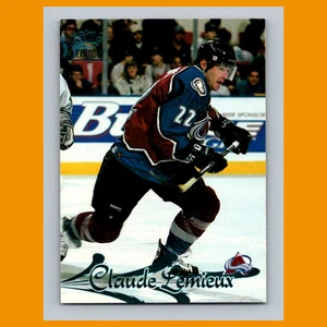 Claude Lemieux #52 1997-98 Pacific Paramount Emerald Colorado Avalanche Hockey - Picture 1 of 3