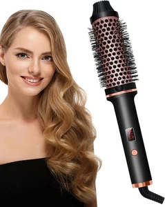 Hair Curler Brush - Curling straightening Brush, Heated Hair Brush,Multifunction - Picture 1 of 9