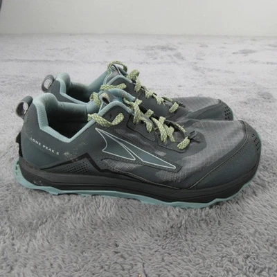 Altra Lone Peak 6 Trail Running Shoes Womens Size 8.5 Gray MaxTrac ALOA547W327 - Image 1 of 4