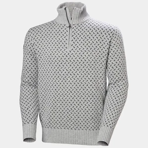 Helly Hansen Arctic Ocean Icelander Sweater - Men's - Medium / Grey Melange - Picture 1 of 7