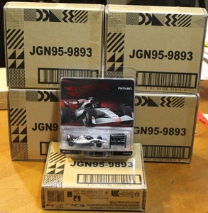 5ct Lot 2025 Mattel Hot Wheels Collectors Formula 1 Vehicle 1:64 White F1 JGN95 - Picture 1 of 4