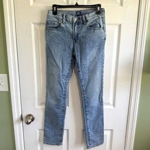 Gap Denim Kids Light wash Stretch Skinny Jeans size 16 - Picture 1 of 9
