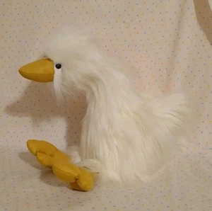 Jellycat London Dixie Ente flauschig weiß weiches Stofftier Plüschtier 15 Zoll - Bild 1 von 8