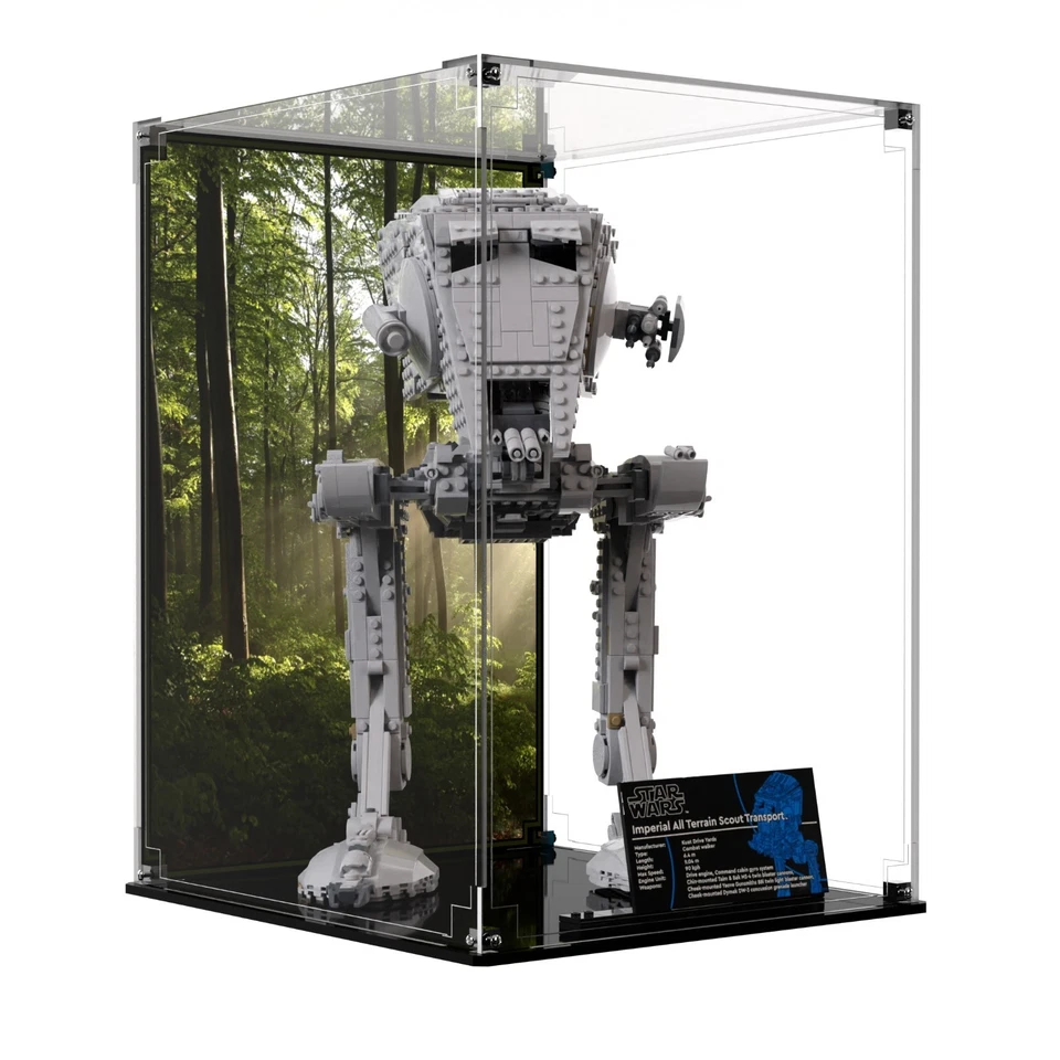 BRICK IN IT Display Case For LEGO® Star Wars AT-ST Walker 75417 - Image 1 of 1