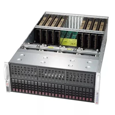 Supermicro SYS-4029GP-TRT 24x2.5 4U Server, 4x 2000W Support 8x GPU LGA3647 CPU - Image 1 of 4