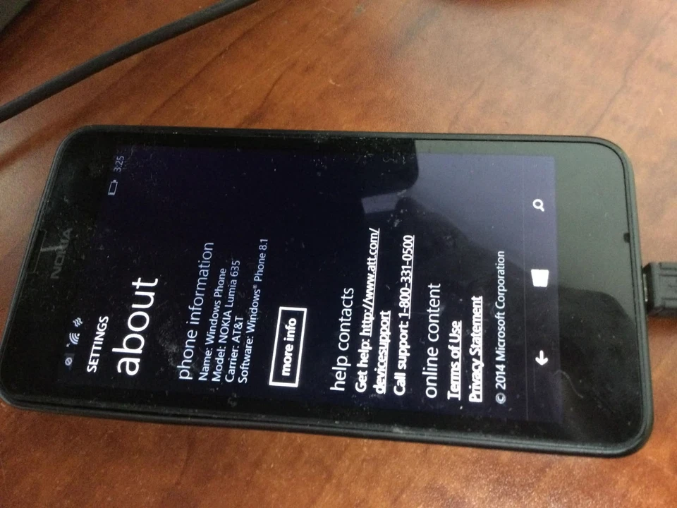 Nokia Lumia 635 - 4 GB - Negro (AT&T)   Foto 1 de 1