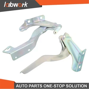 Labwork Hood Hinges Set of 2 LH RH Side Sedan For Nissan Versa 2012-2019 Pair - Picture 1 of 16