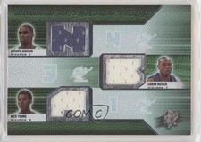2008 SPx Winning Materials Trios Antawn Jamison Caron Butler Nick Young #WMT-JBY