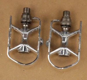 MKS AR-2 Ezy Pedals 9/16 Classic Road Bike Pedal No Tools To Take Off - Picture 1 of 8