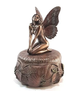 Joyero baratija con figura de hadas - Imagen 1 de 6