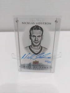 2019-20 Trilogy scripted Hall of fame plaques Nicklas Lidstrom autograph 1/25 - Picture 1 of 7