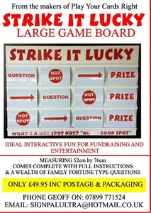TABLERO DE JUEGO STRIKE IT LUCKY GRANDE HOME/ZOOM - Imagen 1 de 1